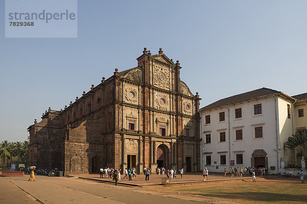 Erde  Großstadt  Architektur  Geschichte  Wahrzeichen  Kirche  Religion  Christentum  UNESCO-Welterbe  Asien  Basilika  Goa  Indien