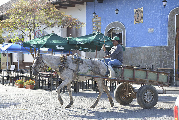 Transport  Großstadt  Fuhrwerk  Mittelamerika  Granada  Nicaragua