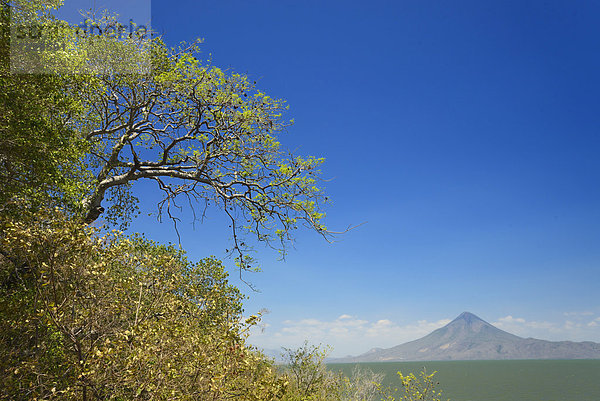Managua  Hauptstadt  See  Vulkan  Mittelamerika  Nicaragua