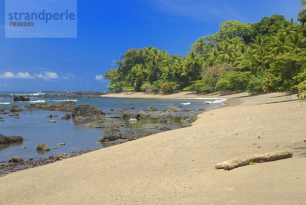 Nationalpark  Strand  Küste  Pazifischer Ozean  Pazifik  Stiller Ozean  Großer Ozean  Mittelamerika  Costa Rica