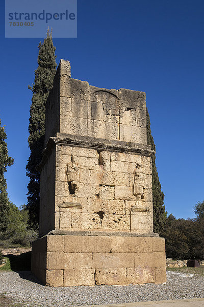 Europa  Wand  Ruine  UNESCO-Welterbe  Katalonien  römisch  Spanien  Tarragona