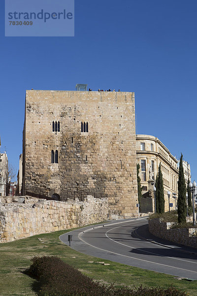 Skyline  Skylines  Europa  Wand  Großstadt  Geschichte  Ruine  Museum  Tourismus  UNESCO-Welterbe  Katalonien  römisch  Spanien  Tarragona