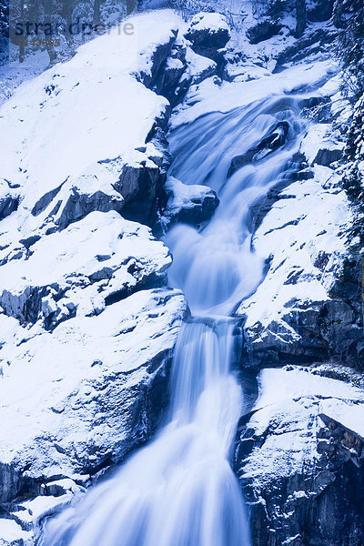 Krimmler Wasserfälle im Winter