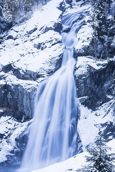 Krimmler Wasserfälle im Winter