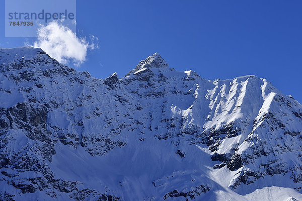 Österreich  Tirol  Blick auf die Birkkarspitze des Karwendelgebirges