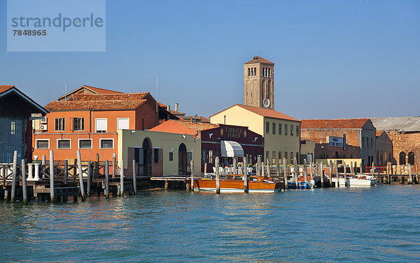 Italien  Venedig  Glaswerkstätten auf der Insel Murano