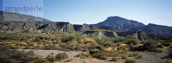 Spanien  Almeria  Blick auf die Landschaft