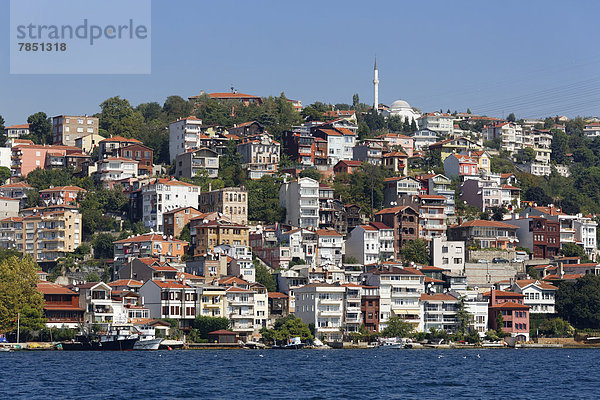 Türkei  Istanbul  Blick auf das Stadtbild von Sariyer