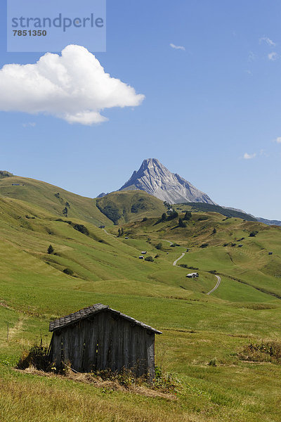 Österreich  Tirol  Vorarlberg  Blick auf den Biberkopf