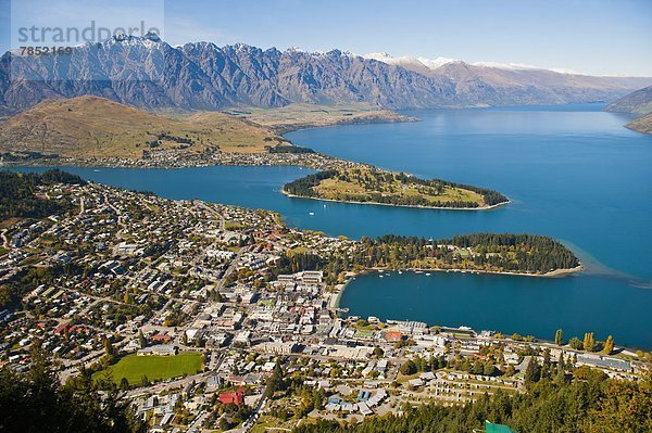 Berg  See  Pazifischer Ozean  Pazifik  Stiller Ozean  Großer Ozean  neuseeländische Südinsel  Neuseeland  Otago