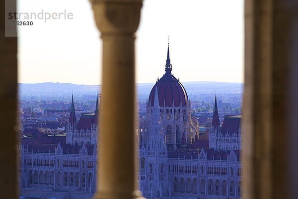 Budapest  Hauptstadt  Europa  Gebäude  Parlamentsgebäude  Ansicht  Ungarn  Bastion