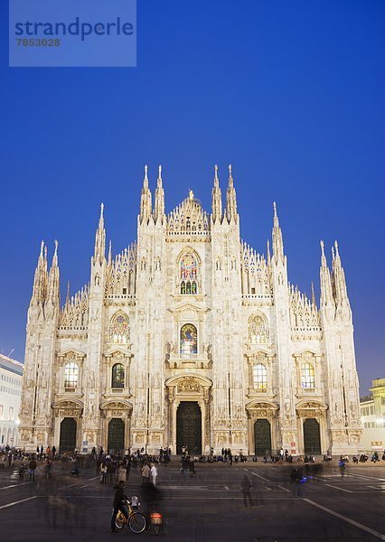 Duomo (Mailänder Dom)  Mailand  Lombardei  Italien  Europa