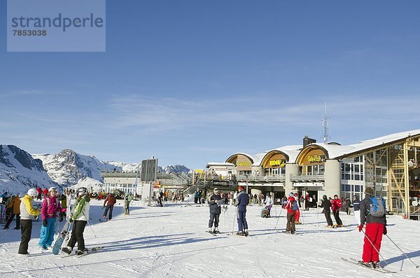 Frankreich  Europa  Ehrfurcht  Ski  Französische Alpen  Zimmer  Haute-Savoie