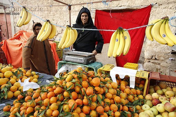 Nordafrika  Blumenmarkt  Frucht  Woche  Afrika  Douz  Markt  Tunesien