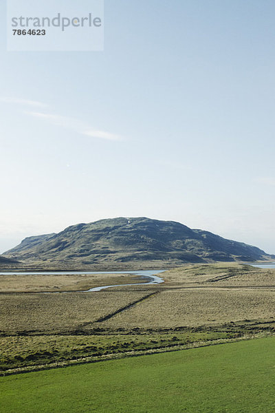 Panorama von der Kirche Skalholt  Island