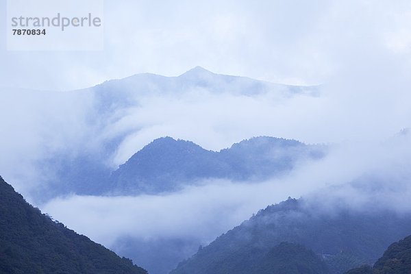 Mountains and fog  Wakayama Prefecture