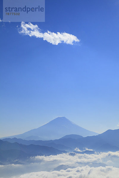 Wolke  Meer  Berg  Fuji