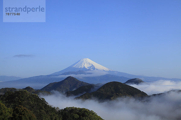 Wolke  Meer  Berg  Fuji