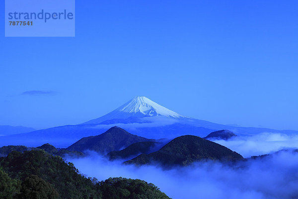 Wolke  Meer  Berg  Fuji