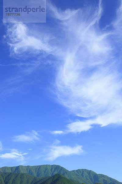 Berg  Wolke  Himmel  blau