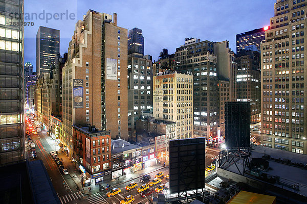 Eighth Avenue und 40th Avenue  Manhattan  New York City  New York State  USA