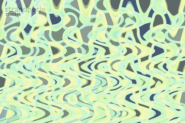 Abstraktes grünes Wellenmuster