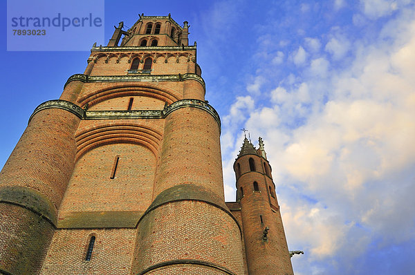 Die Kathedrale Sainte-Cécile  eines der größten Backsteinbauwerke der Welt