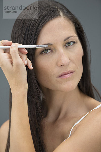 Porträt einer Frau mit Eyeliner