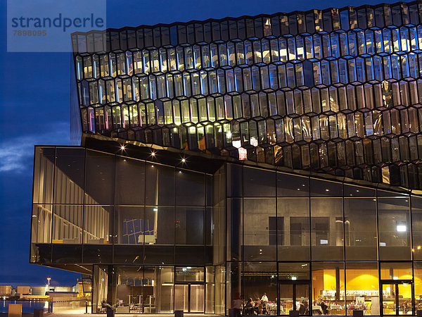 Reykjavik Hauptstadt Geschäftsbesprechung Halle Klassisches Konzert Klassik Konzert Konferenz Harpa