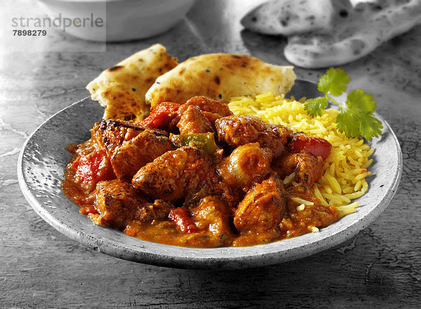 Jajfezzi Hühnchen-Curry  indisches Gericht