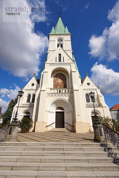 Neo-gotische Kathedrale  Nagybuldoggasszony Stekesegyhaz  Kaposvar  Somogy  Ungarn  Europa