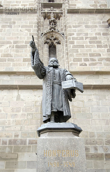 Statue von Johannes Honterus