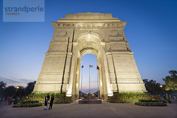 Soldaten am Amar Jawan Jyoti  India Gate  All India War Memorial von Sir Edwin Landseer Lutyens