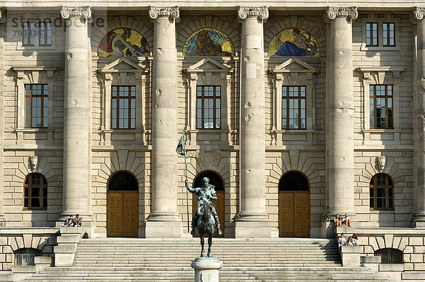 Bavarian State Chancellery  former Army Museum in the Hofgarten or Court Garden