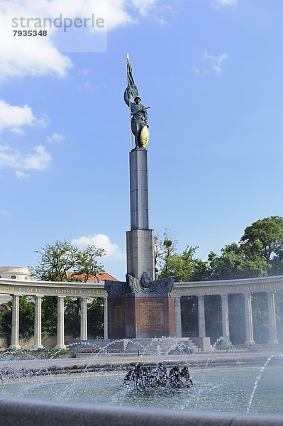 Heldendenkmal der Roten Armee  Wien  Österreich