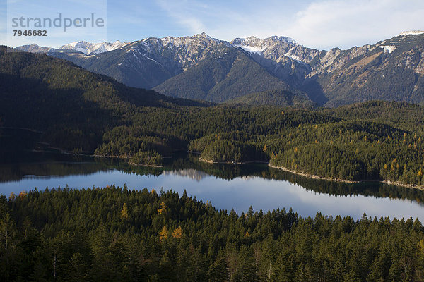 Eibsee  Alpen