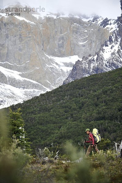 Trekking Chile.