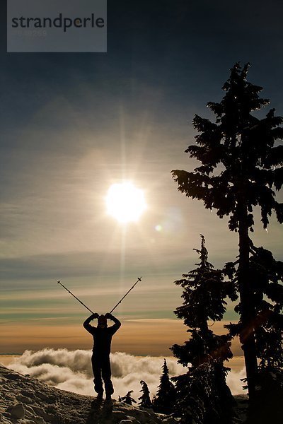 Schneeschuh  Berg  Mount Seymour