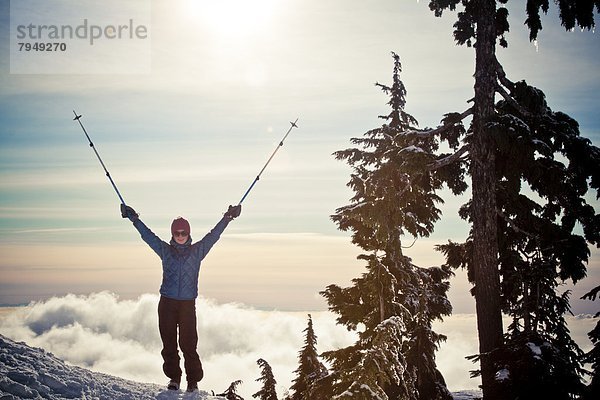 Schneeschuh  Berg  Mount Seymour