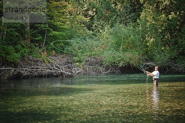 Fluss  angeln  Skagit County