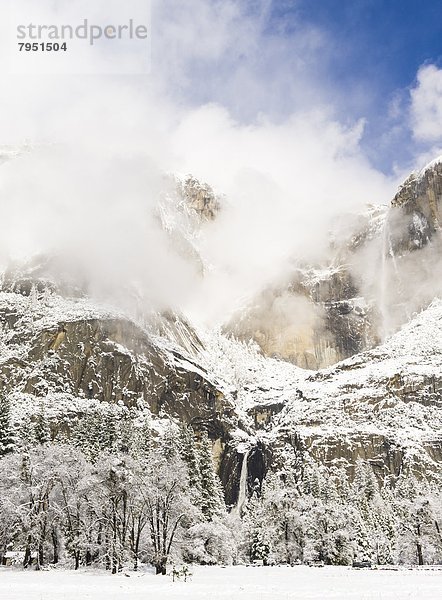 Sturm  Yosemite Nationalpark  Kalifornien  Schnee