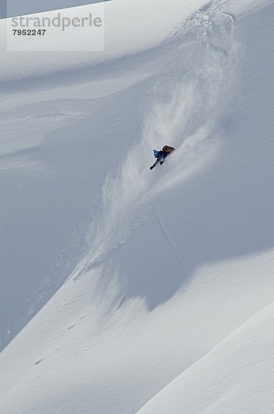 nahe  Skisport  Rand  steil