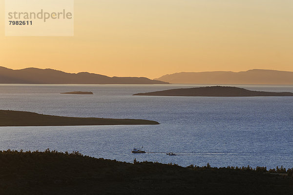 Türkei  Blick auf das Ägäische Meer