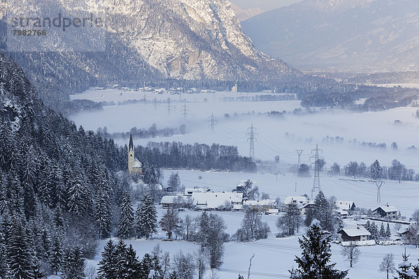 Österreich  Kärnten  Blick ins Drautal