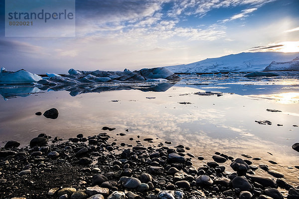 Jökulsárlón  Gletschersee  Fjord  Vatnajökull