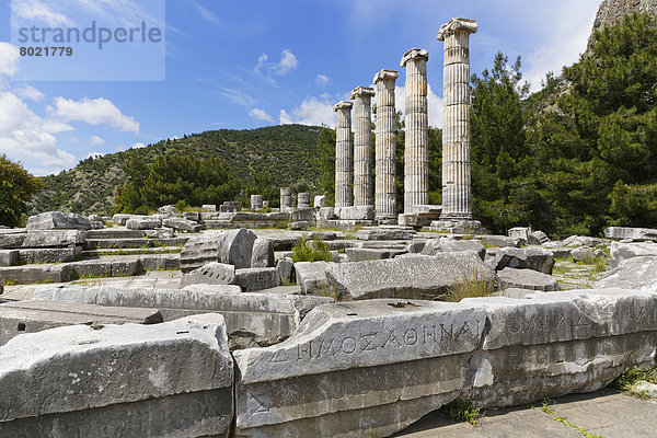 Ruine des Athena-Tempels
