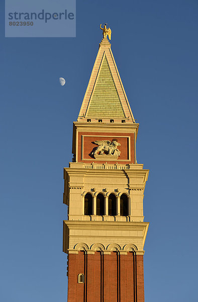 Nachbildung Glockenturm Campanile  5-Sterne-Luxushotel The Venetian Casino