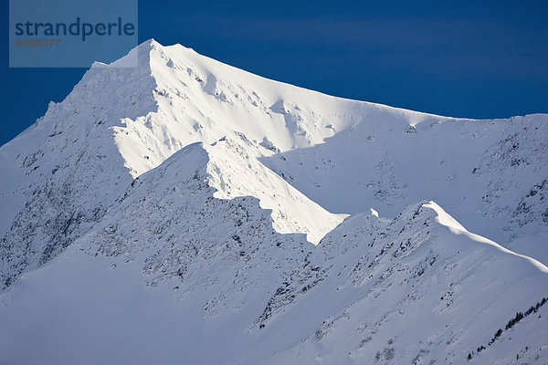 Berg  Winter  Kenai-Fjords-Nationalpark  Chugach National Forest  Halbinsel