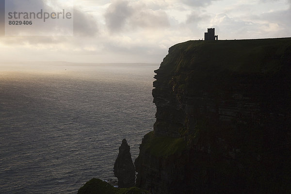 Cliffs of moher at sunset County clare ireland