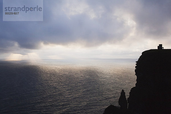 Cliffs of moher at sunset County clare ireland